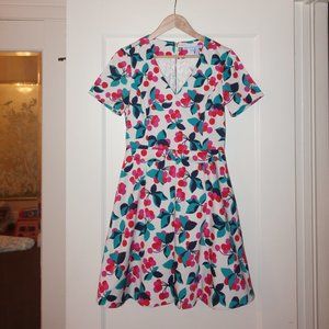 Draper James Valentine's Cherry Orchard Love Circle Dress 2